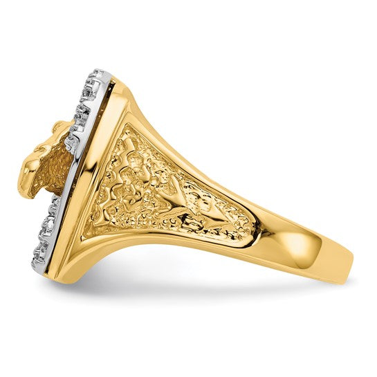 Men's Diamond Horseshoe Rings