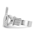 Gold Polished Claddagh Rings