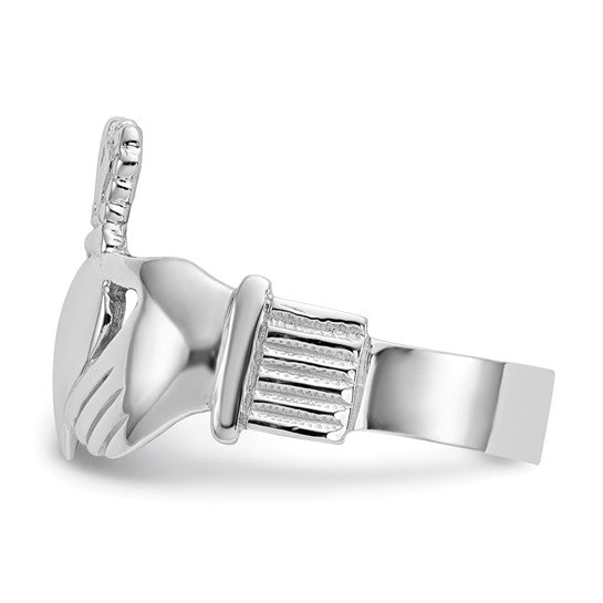 Gold Polished Claddagh Rings