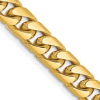 14K 20 inch 4.25mm Solid Miami Cuban Link with Lobster Clasp Chain